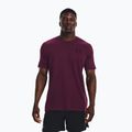 Мъжка тениска Under Armour Sportstyle Left Chest purple stone/black