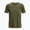 Мъжка тениска Under Armour Sportstyle Left Chest marine green/black 4