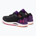 Under Armour дамски обувки за бягане W Hovr Sonic 6 black / galaxy purple / pink shock 3026128 3