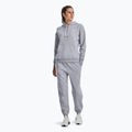 Under Armour Essential Fleece Joggers mod gray light heather/white дамски панталони за тренировка 2