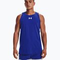 Under Armour Baseline Cotton Tank мъжка баскетболна фланелка синьо 1361901