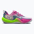 Under Armour Spawn 5 баскетболни обувки бели 3026285 10