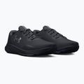 Дамски обувки за бягане Under Armour Charged Pursuit 3 black/black/metallic silver 10