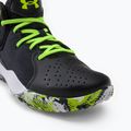 Детски баскетболни обувки Under Armour GS Jet '21 черно-зелени 3024794 8