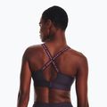 Under Armour Infinity Covered Mid лилав фитнес сутиен 1363353-541 2