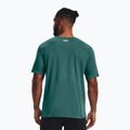 Мъжка тениска Under Armour Boxed Sportstyle coastal teal/white 2