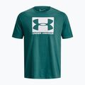 Мъжка тениска Under Armour Boxed Sportstyle coastal teal/white 4