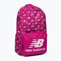 New Balance Детска раница с щампа в розово