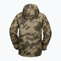 Мъжко яке за сноуборд Volcom Brighton Pullover camouflage 9