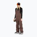 Дамски панталони за сноуборд Volcom Creston 3D Stretch Bib Overall mahogany