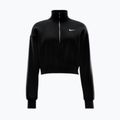 Дамски суитшърт Nike Sportswear Phoenix Fleece 1/2 Zip Cropped black/sail 3