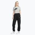 Дамска тениска Nike Sportswear Club Essentials Logo тъмно сиво, велурено/черно 2