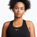 Дамска тениска Nike Swoosh Medium Support Bra black/black/white 4