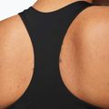 Дамска тениска Nike Swoosh Medium Support Bra black/black/white 5