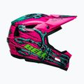 Велосипедна каска Bell Sanction 2 DLX Mips bonehead gloss pink/turquoise 2