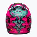 Велосипедна каска Bell Sanction 2 DLX Mips bonehead gloss pink/turquoise 3