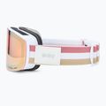 Дамски предпазни ски очила Giro Ella white lx stripe/rose gold/infrared 5
