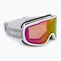 Дамски предпазни скиорски очила Giro Moxie pink chute/ amber pink/ yellow 2