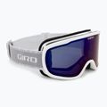 Дамски предпазни скиорски очила Giro Moxie white & grey chute/ amber pink/ yellow 2