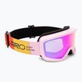 Детски скиорски очила Giro Chico 2.0 Jr light pink blocks/amber pink
