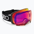 Детски скиорски очила Giro Comp black wordmark/vivid ember/vivid infrared