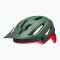 Велосипедна каска Bell 4Forty gloss dark green/infrared