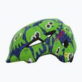 Детска велосипедна каска Giro Scamp II matte midnight/bright green Inked 2