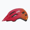 Детска велосипедна каска Giro Fixture II Integrated MIPS matte red fade 2