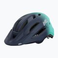 Детска велосипедна каска Giro Fixture II Integrated MIPS matt midnight blue/screaming teal/fade