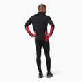 Мъжка термоактивна блуза Smartwool Merino Sport 1/4 Zip black/rythmic red 6