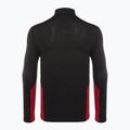 Мъжка термоактивна блуза Smartwool Merino Sport 1/4 Zip black/rythmic red 2