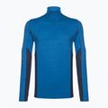 Мъжка термо тениска Smartwool Merino Sport LS 1/4 Zip blue 11538