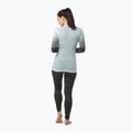 Дамска термоактивна блуза Smartwool Intraknit Thermal Merino Base Layer Pattern Crew aqua 3
