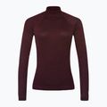 Дамска тениска Smartwool Thermal Merino Rib Turtleneck лилава 16690