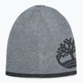 Мъжка зимна шапка Timberland Reversible Logo Beanie light grey heather