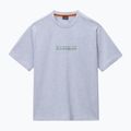 Мъжка тениска Napapijri S-Box Logo light grey melange 4