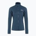 Флийс потник за жени The North Face 100 Glacier FZ тъмно синьо NF0A5IHO8K21