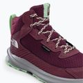 Детски ботуши за трекинг The North Face Fastpack Hiker Mid WP розови NF0A7W5V9Z21 9