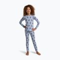 Детски термоактивен суитшърт Icebreaker Merino 200 Oasis Crewe Bear Tour Zinc Blue/Aop 5