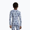 Детски термоактивен суитшърт Icebreaker Merino 200 Oasis Crewe Bear Tour Zinc Blue/Aop 10