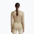 Дамска блуза с дълъг ръкав icebreaker Merino 200 Oasis Crewe Moss Bloom cumin/undyed/aop 3