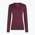 Дамски термоактивен суитшърт Icebreaker 200 Oasis Crewe Dark Berry 7