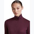 Дамски термоактивен суитшърт Icebreaker 200 Oasis LS Half Zip dark berry 6