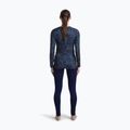 Дамска блуза с дълъг ръкав icebreaker Merino 200 Oasis Crewe Moss Bloom navy/dawn/aop 4