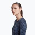 Дамска блуза с дълъг ръкав icebreaker Merino 200 Oasis Crewe Moss Bloom navy/dawn/aop 6