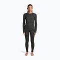 Дамски термоактивен суитшърт Icebreaker Merino 260 Tech Vertex Crewe Black/Snow 2
