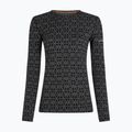 Дамски термоактивен суитшърт Icebreaker Merino 260 Tech Vertex Crewe Black/Snow 5