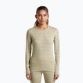 Дамски термоактивен суитшърт Icebreaker Merino 260 Tech Vertex Crewe Undyed/Cumin