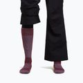 Дамски скоирски чорапи  Icebreaker Merino Ski+ Ultralight OTC berry/grey plum/zinc blue 3