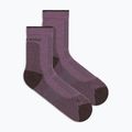 Дамски чорапи Icebreaker Merino Hike+ Ultralight Quarter grey plum/bittersweet